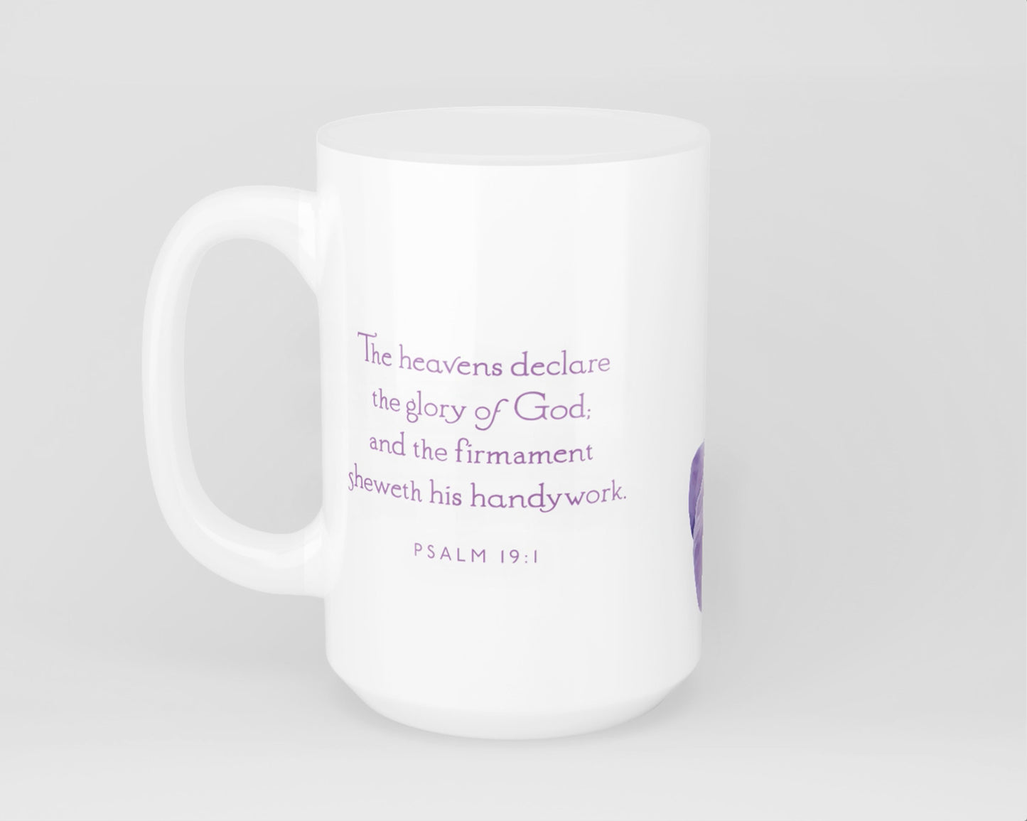 Mug, 15oz, Psalm 19:1